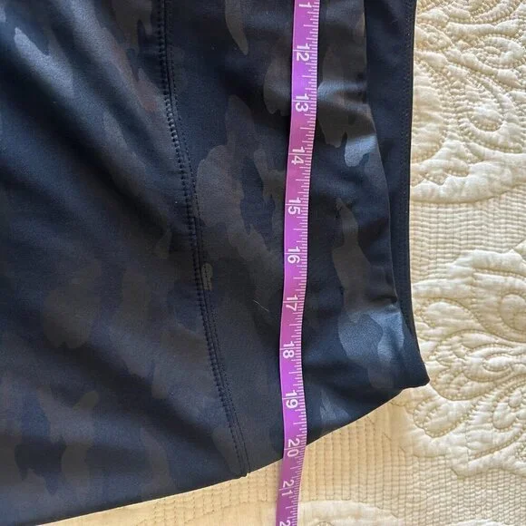 Simply Vera Vera Wang leggings black camo detail women's plus 1X - Picture 5 of 7